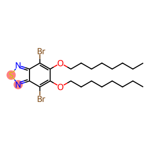 4,7-二溴-5,6-双(辛氧基)-2,1,3-苯并噻二唑 