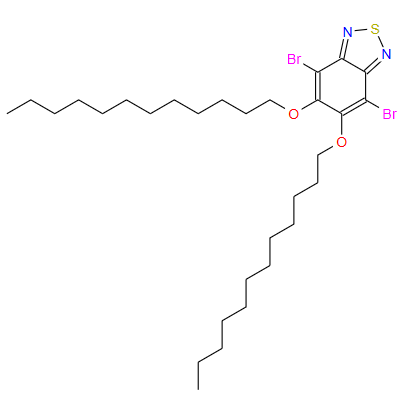 4,7-二溴-5,6-双(十二烷氧基)苯并[C] [1,2,5]噻二唑 