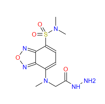 4-(N,N-二甲基氨基磺酰)-7-(N-肼基羰甲基-N-甲基)氨基-2,1,3-苯并恶二唑 179951-63-4