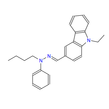 9-乙基咔唑-3-甲醛-N-丁基-N-苯腙 