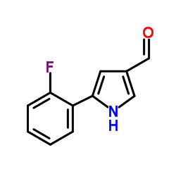 5-(2-氟苯基)-1H-吡咯-3-甲醛881674-56-2