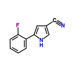 5-(2-氟苯基)-1H-吡咯-3-甲腈1240948-77-9